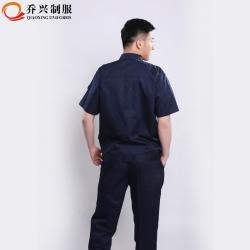 夏季短袖工作服套装半袖夏装 男女工衣车间工程工作服汽修服包邮